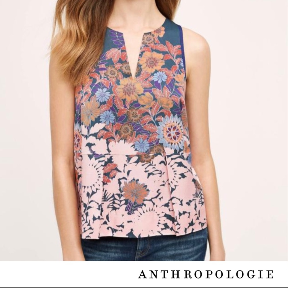 Anthropology Elsie By Hd In Paris Tank Top/Cami